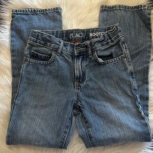 Children's Place Blue Bootcut Jeans - 8 slim